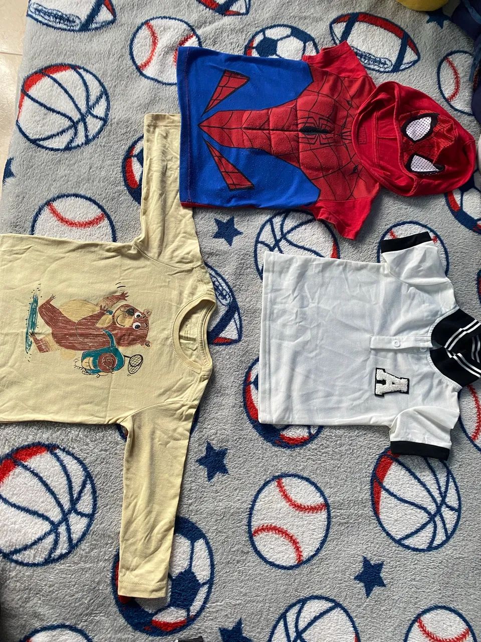 Lote de roupas 