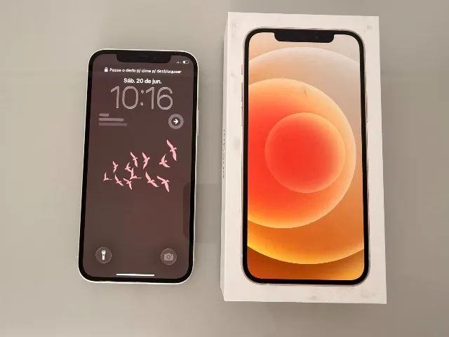 Iphone 12 Branco 64 GB - Muito conservado - Foto 2