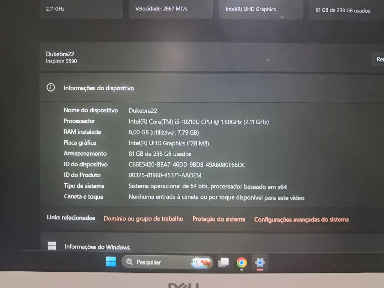 Notebook dell