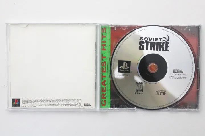 Soviet Strike para PlayStation completo e em perfeito estado de conservação - Foto 2