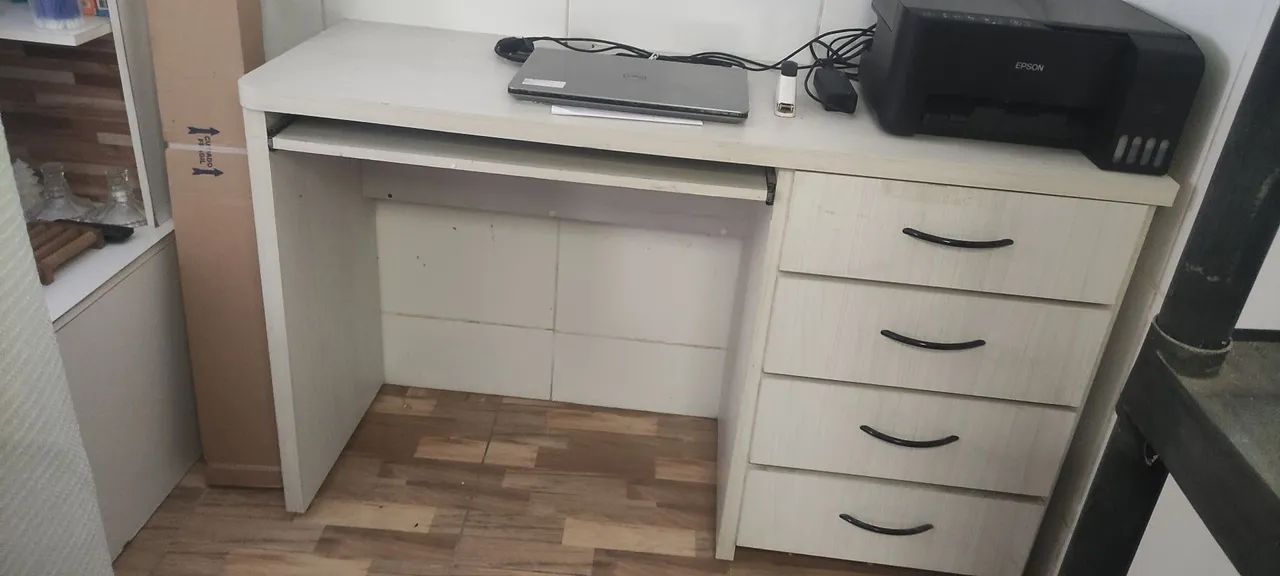 Mesa de Escritório em MDF - Foto 3