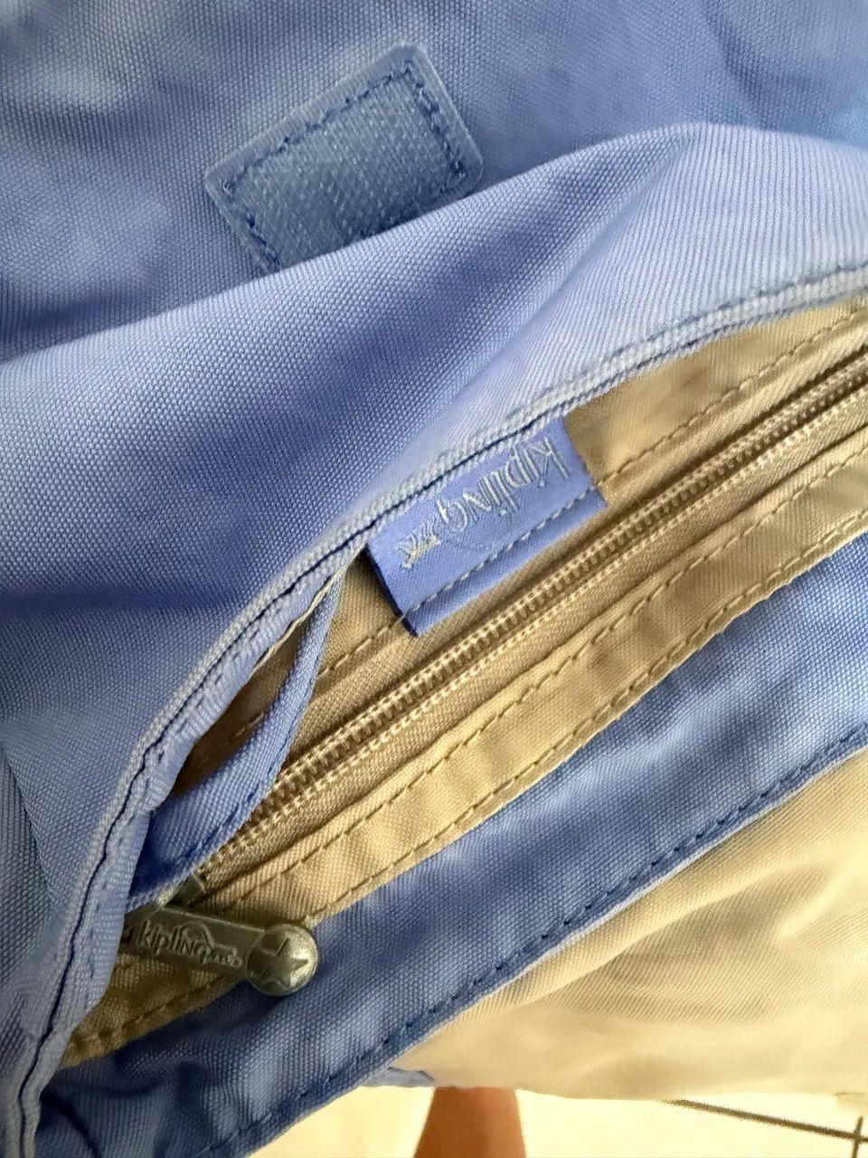 Kipling Mini bolsa transversal Sabian Azul - Foto 2