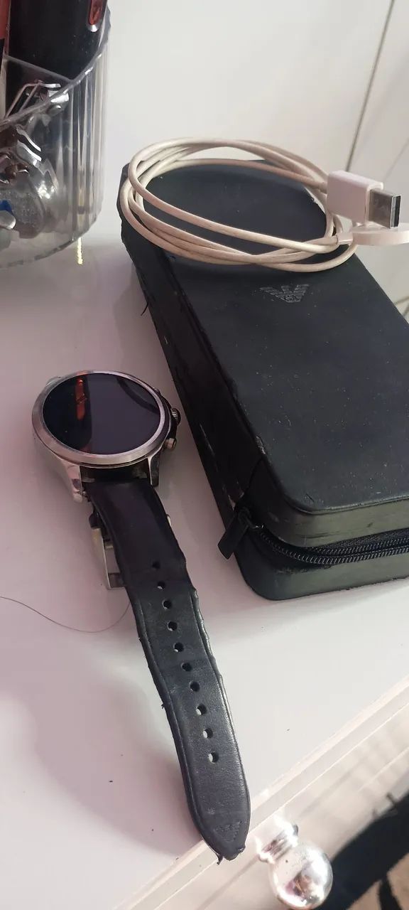 Smartwatch relógio empório armani connected - Foto 4