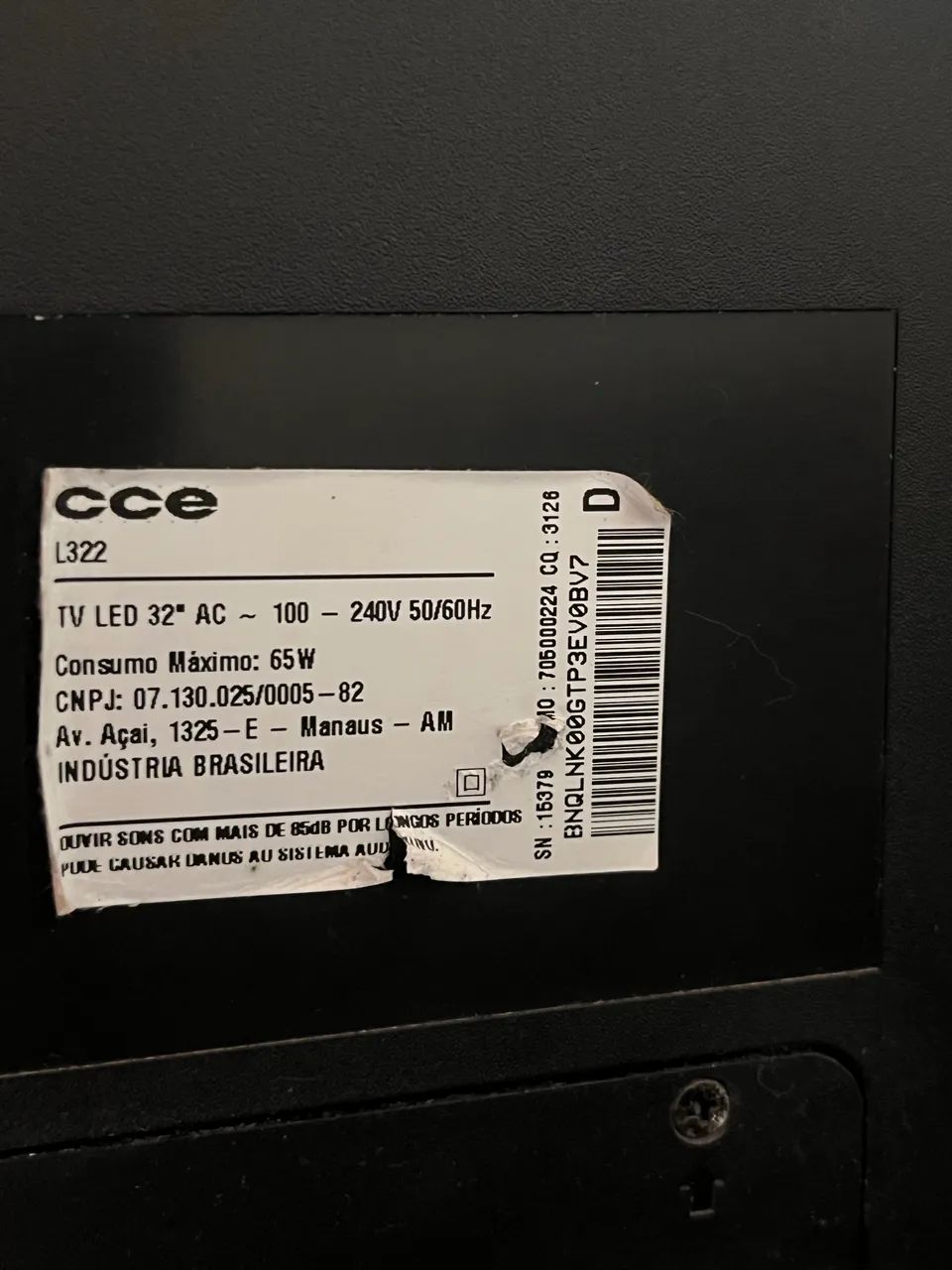 TV CCE 32polegadas - Foto 3