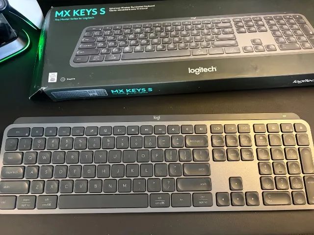 Teclado Logitech MX Keys Sem Fio Bluetooth - Foto 2