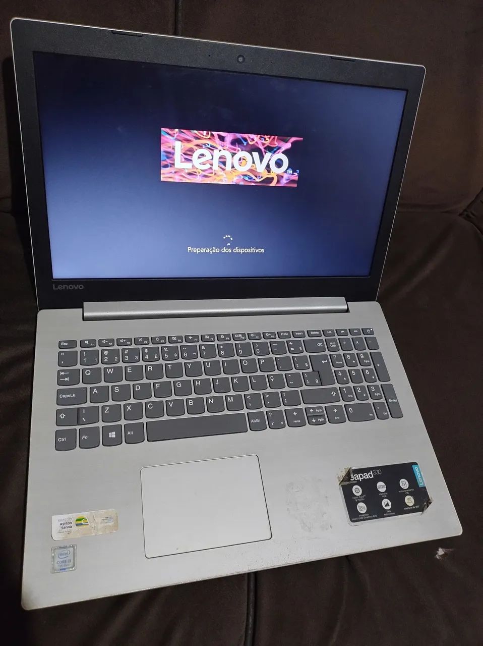 Notebook Lenovo i3 7 Ger SSD 120 tudo funcionando  - Foto 3