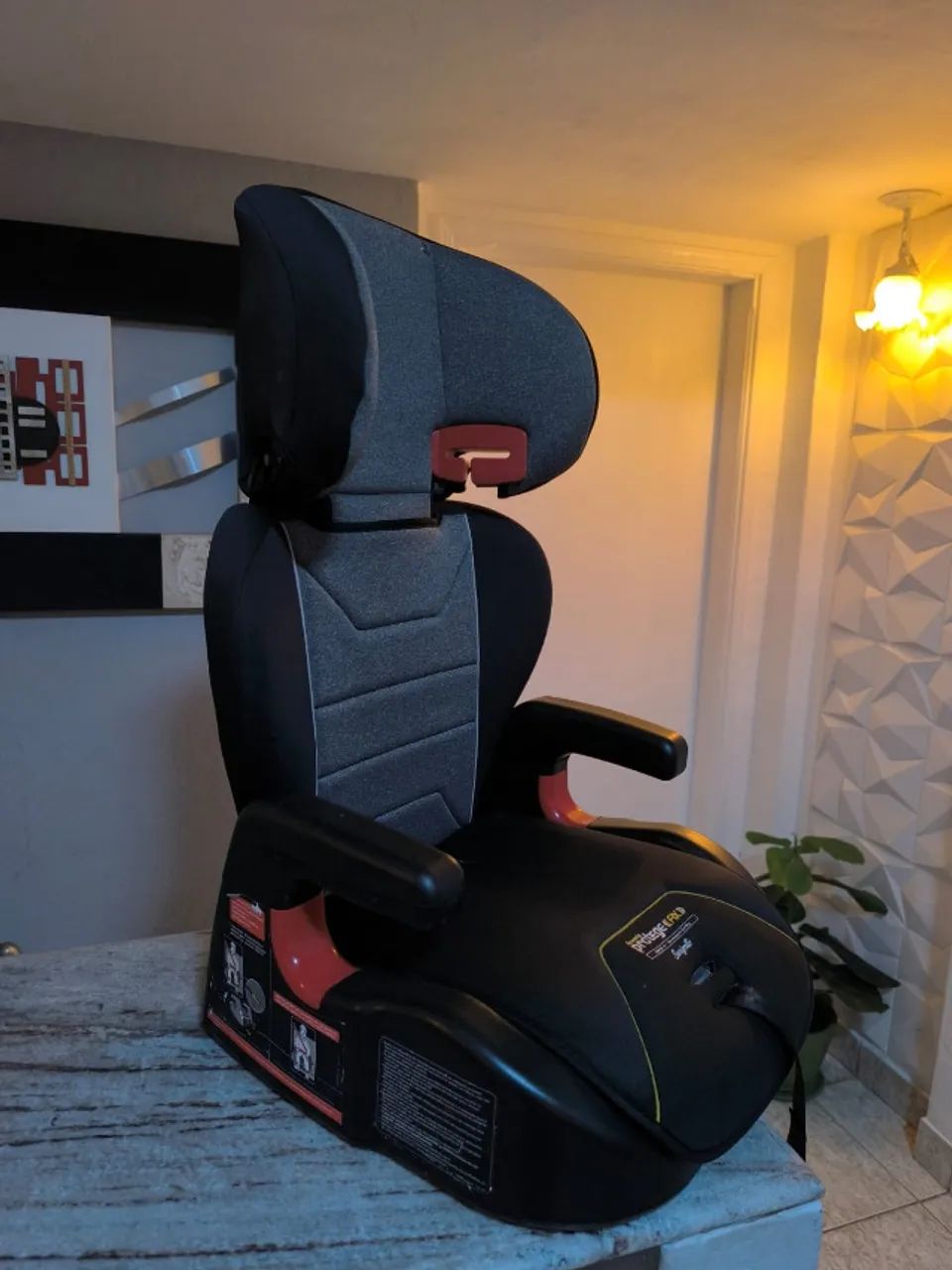 Cadeira para Auto Protege isofix Fix Preta Burigotto - Foto 3