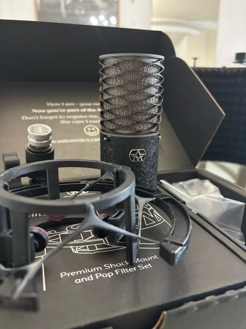 Microfone Aston Origin Black Bundle (Kit Gravação Profissional) - Foto 3