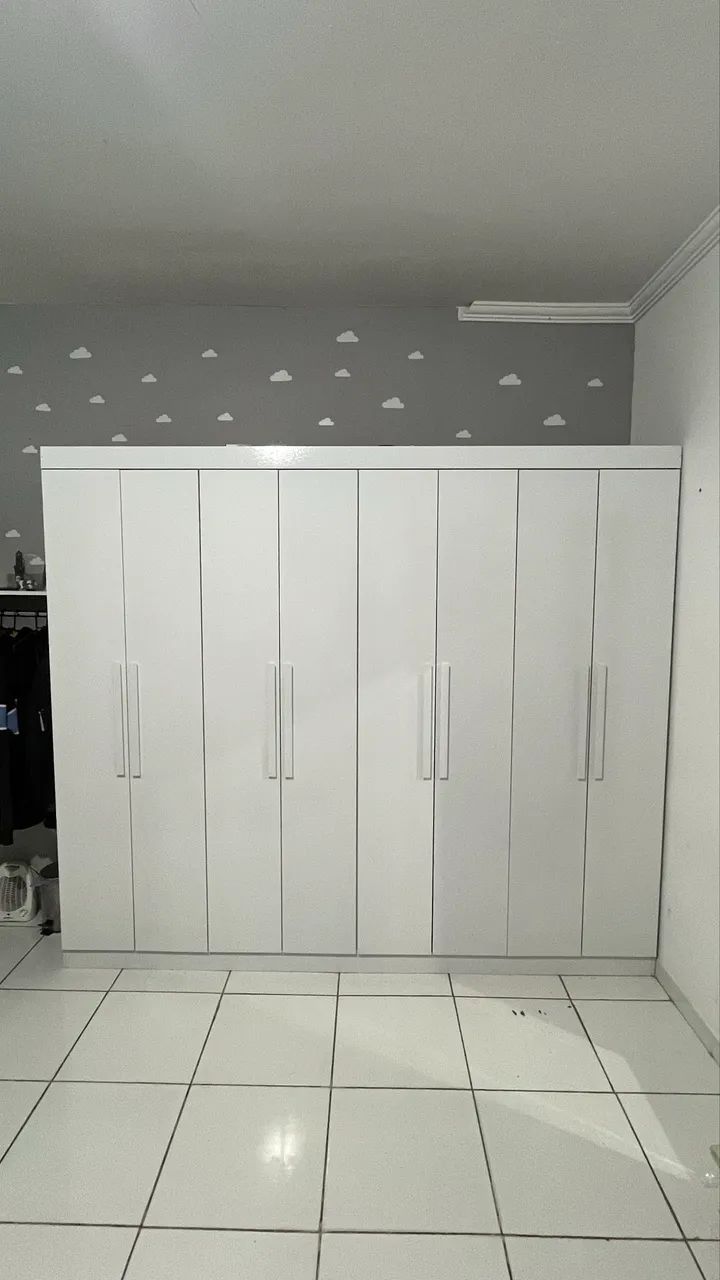GUARDA-ROUPA EASY SLIM 8 PORTAS