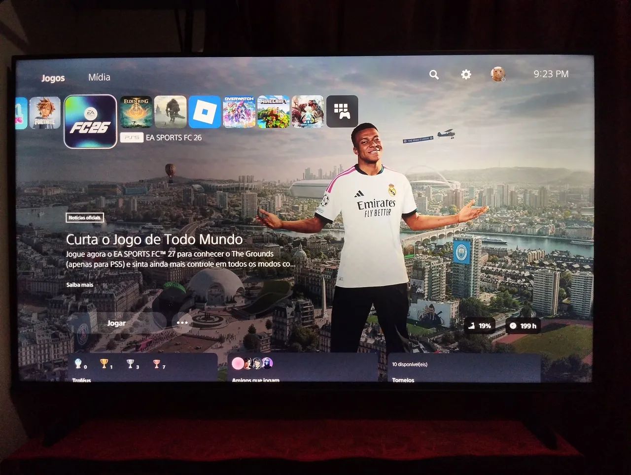 Smart TV Hisense 43 Polegadas 4K QLED 120Hz Dolby Vision - Seminova - Foto 2