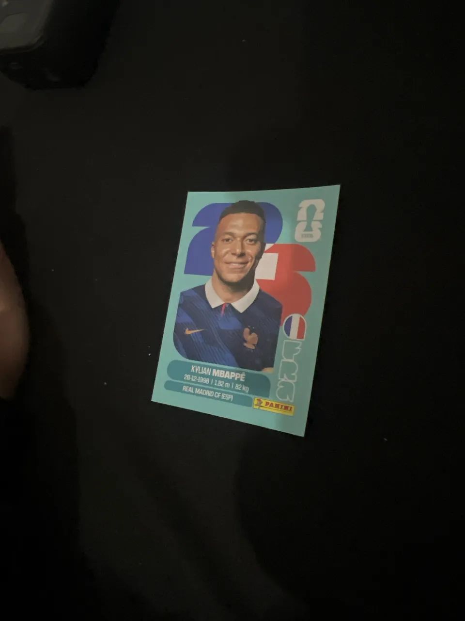 Figurinha do Mbappe