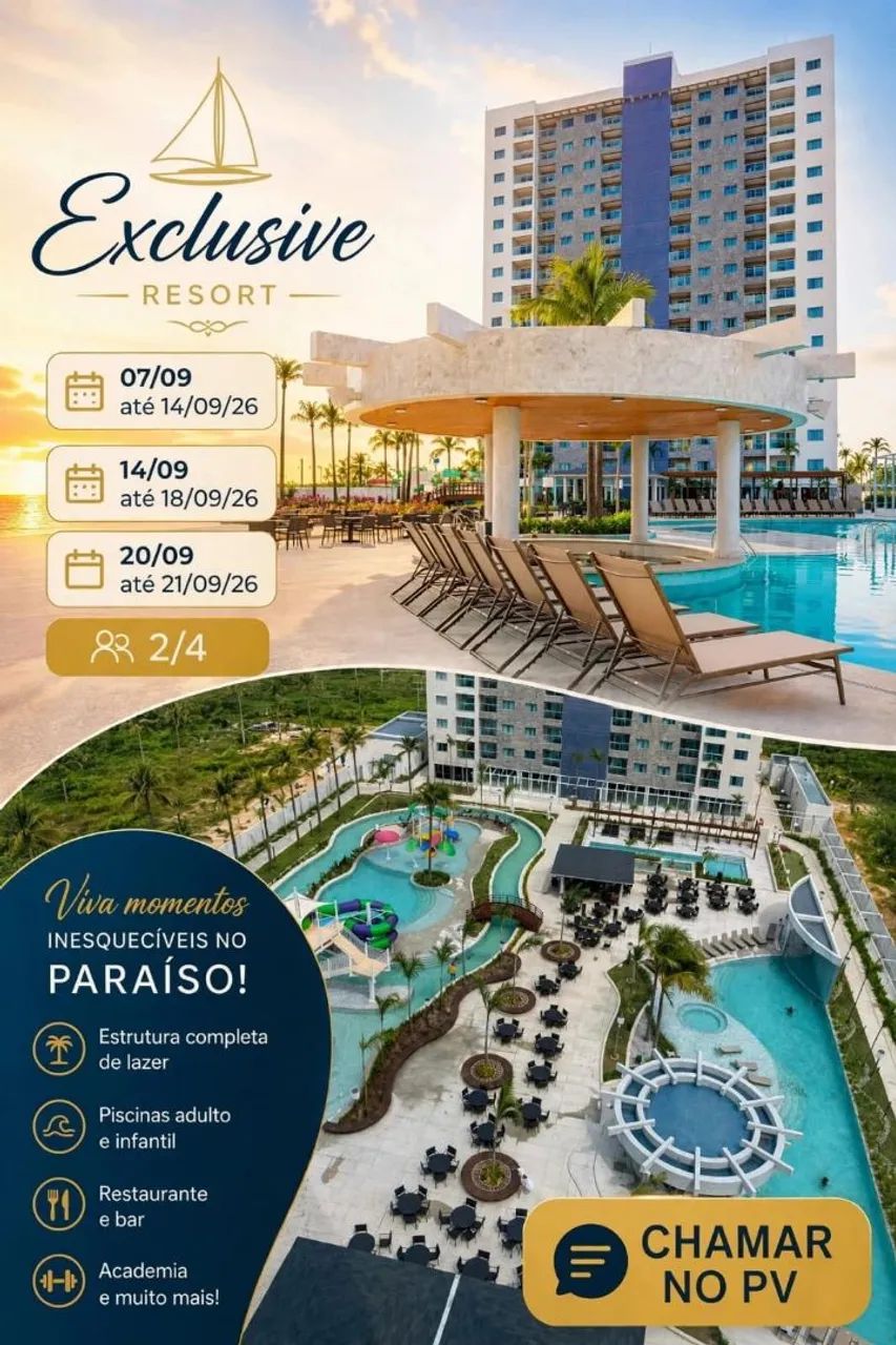 Aluguel apartamento no resort em Salinópolis  - Foto 5
