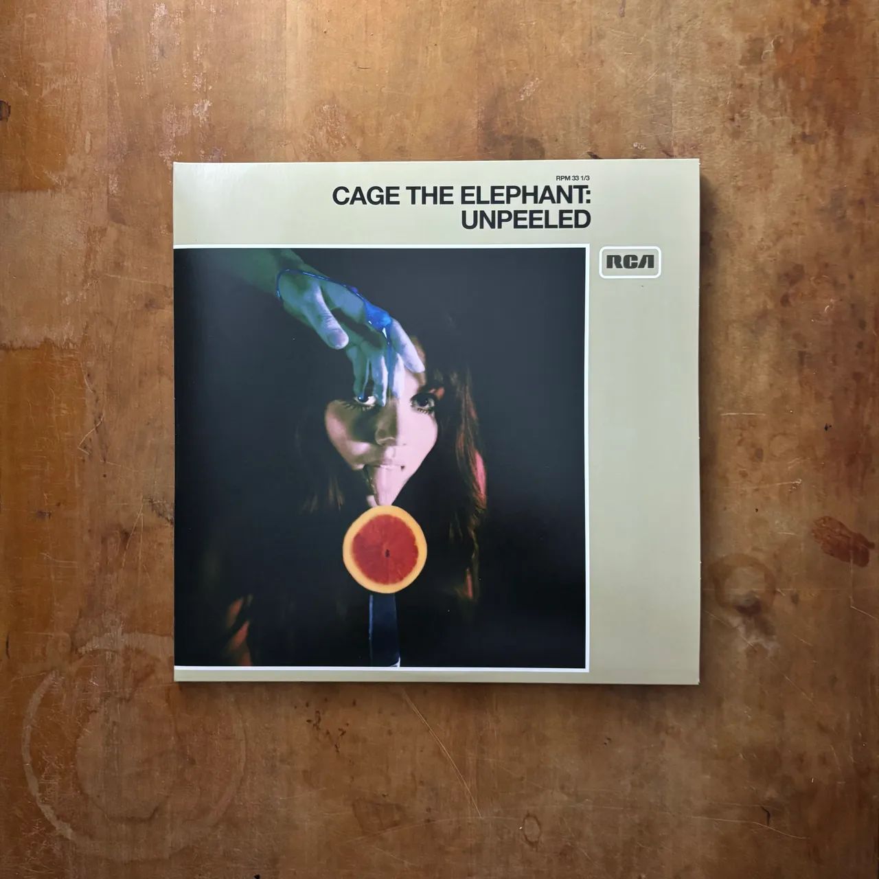 vinil cage the elephant: unpeeled
