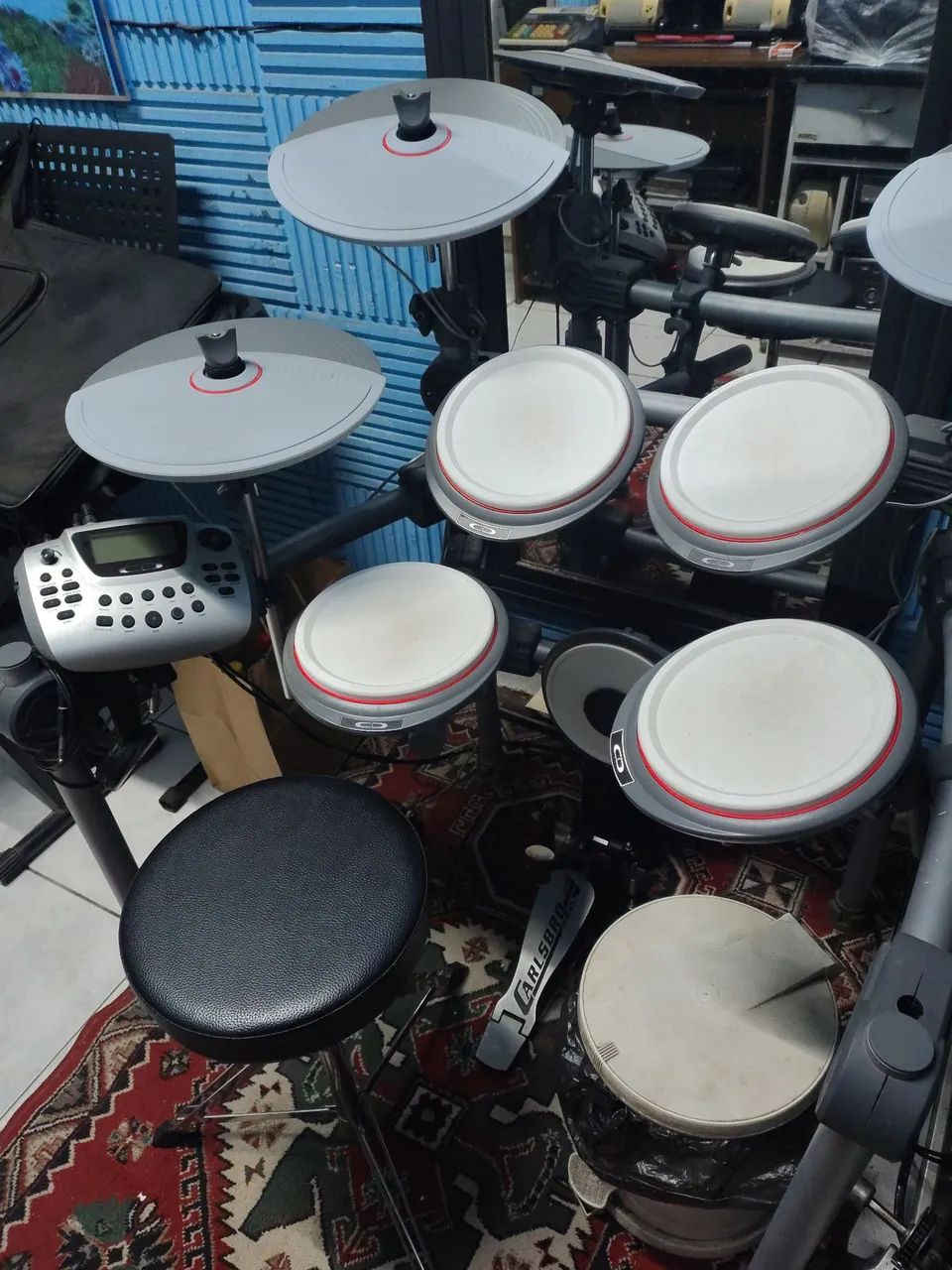 Vendo bateria eletrônica Carlsbro. CSD200. - Foto 2