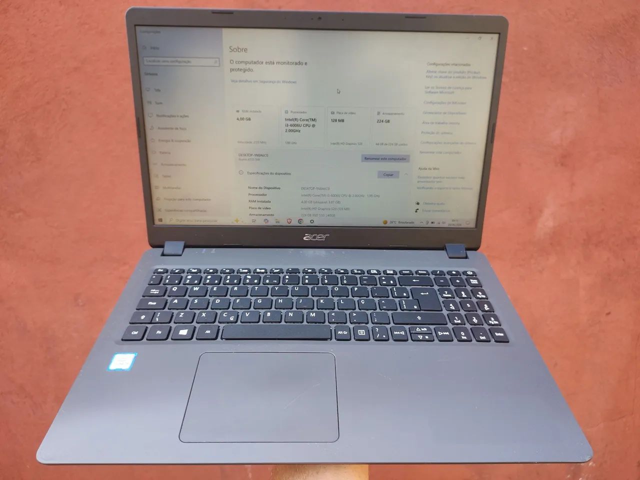 Notebook Acer i3