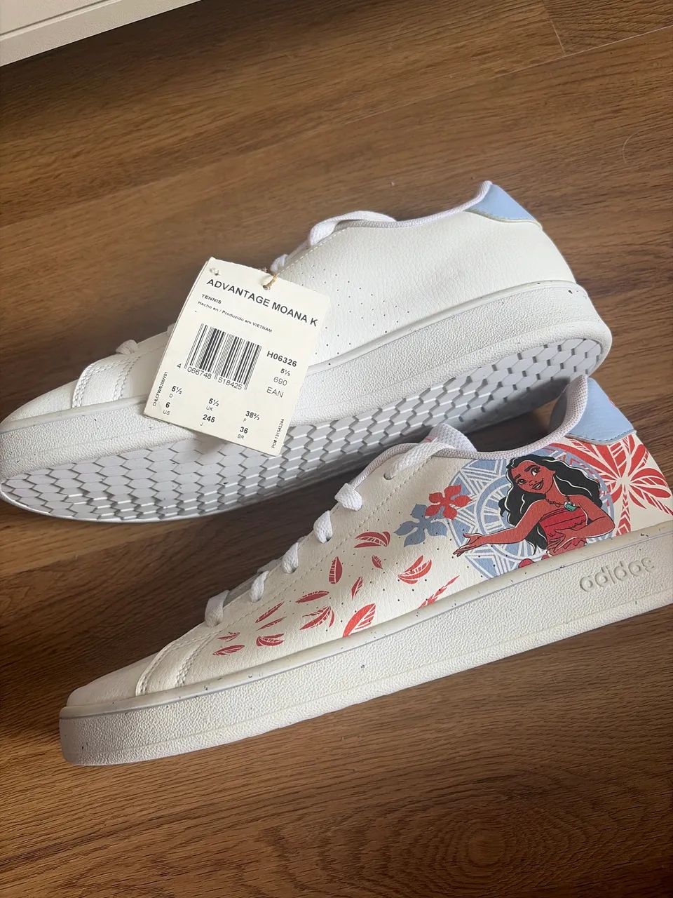 Tênis Adidas Advantage Moana n36 - Calçados - Méier, Rio de