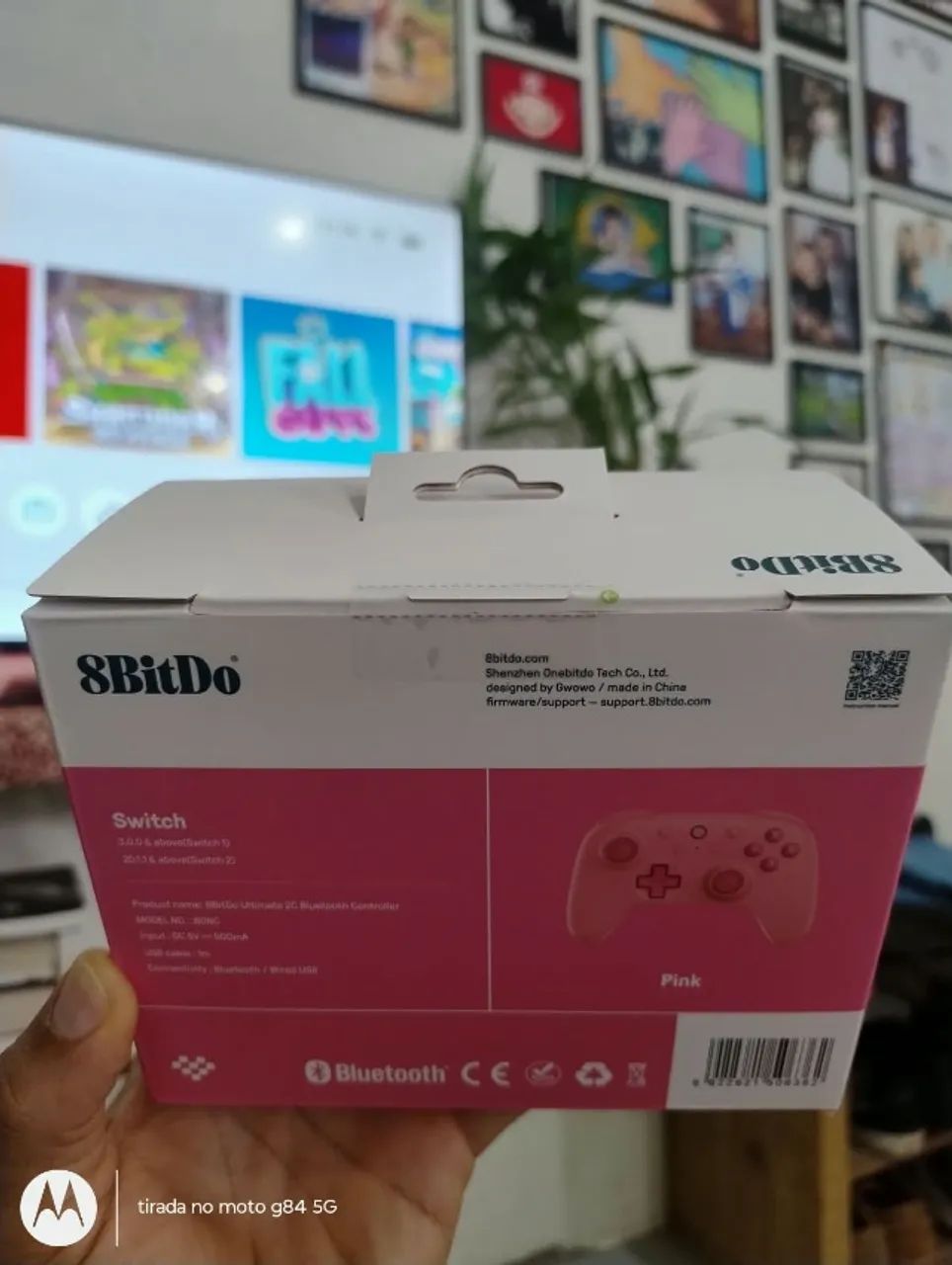Controle para Nintendo Switch & PC (Windows e Steam)- 8bitdo Ultimate 2C Bluetooth - Foto 2