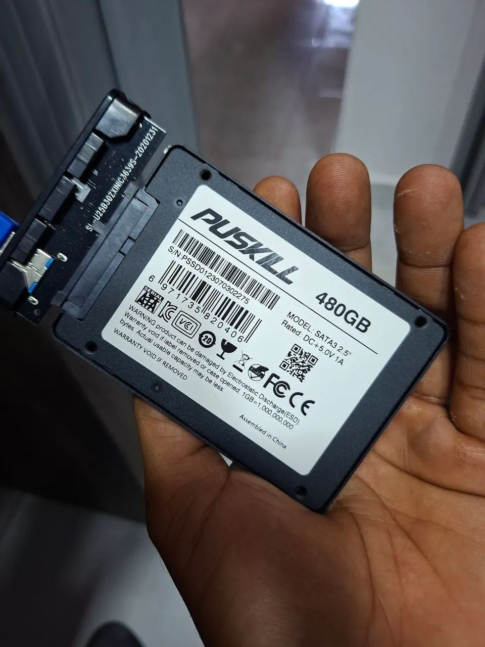 SSD PUSKILL 480GB SATA 2,5? ? testado e funcionando - Foto 3
