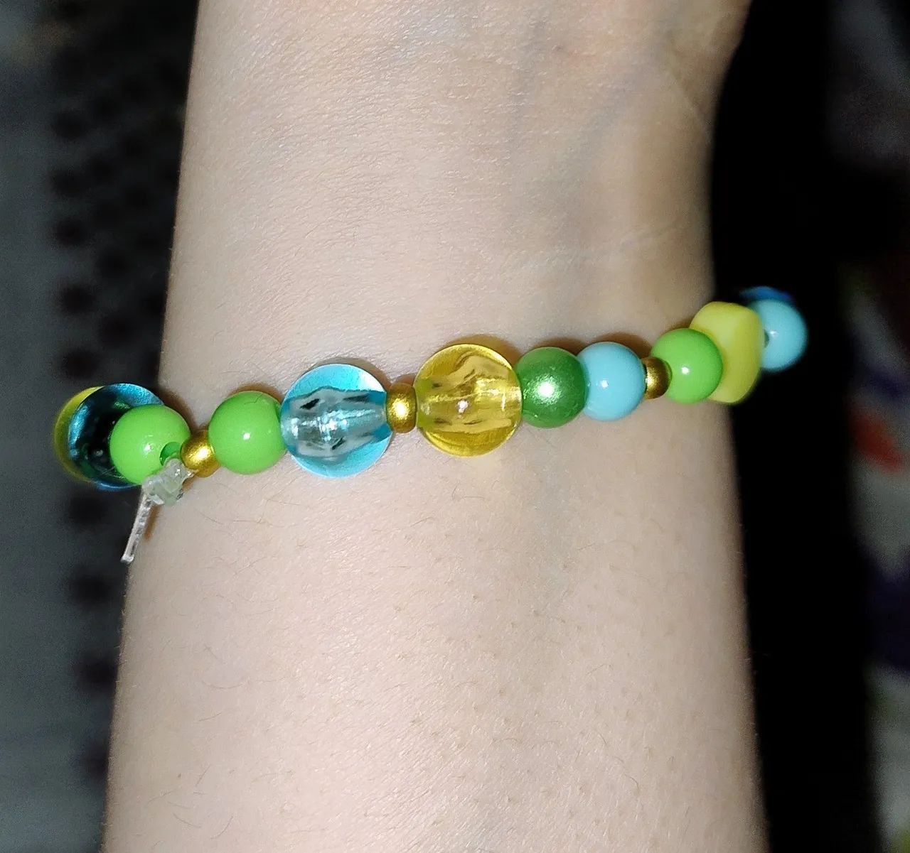 pulseira artesanal de miçangas brasil - Foto 5