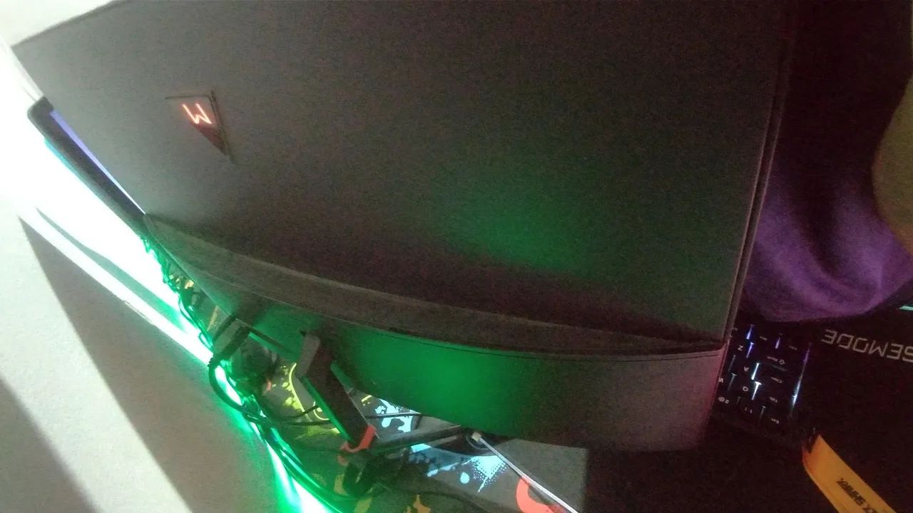 Monitor Warrior MN101 Curvo 1080p 144Hz 24 Polegadas - Foto 4