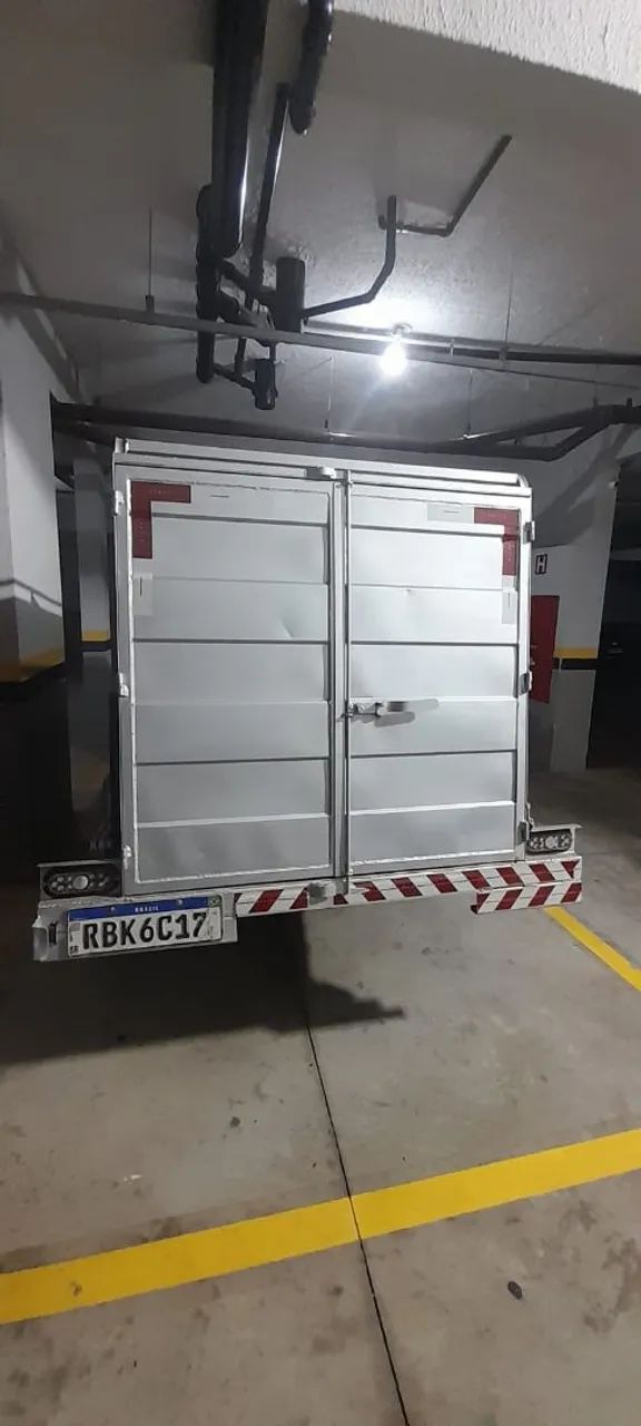 Carretinha baú reboque - Foto 2