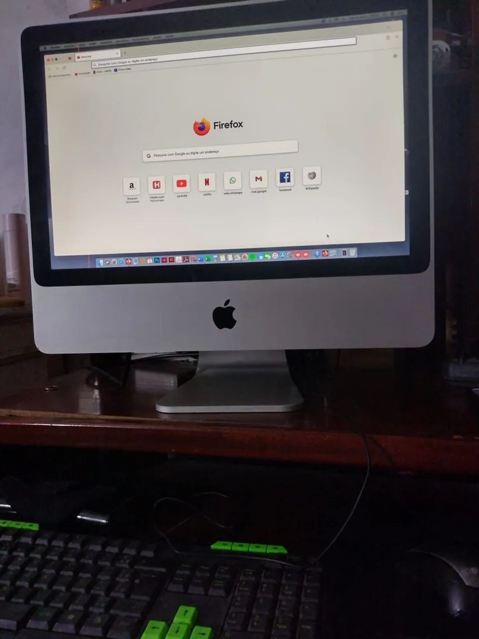 iMac Apple 20" Early 2008 - SSD 360 GB - Funcionando - Foto 4