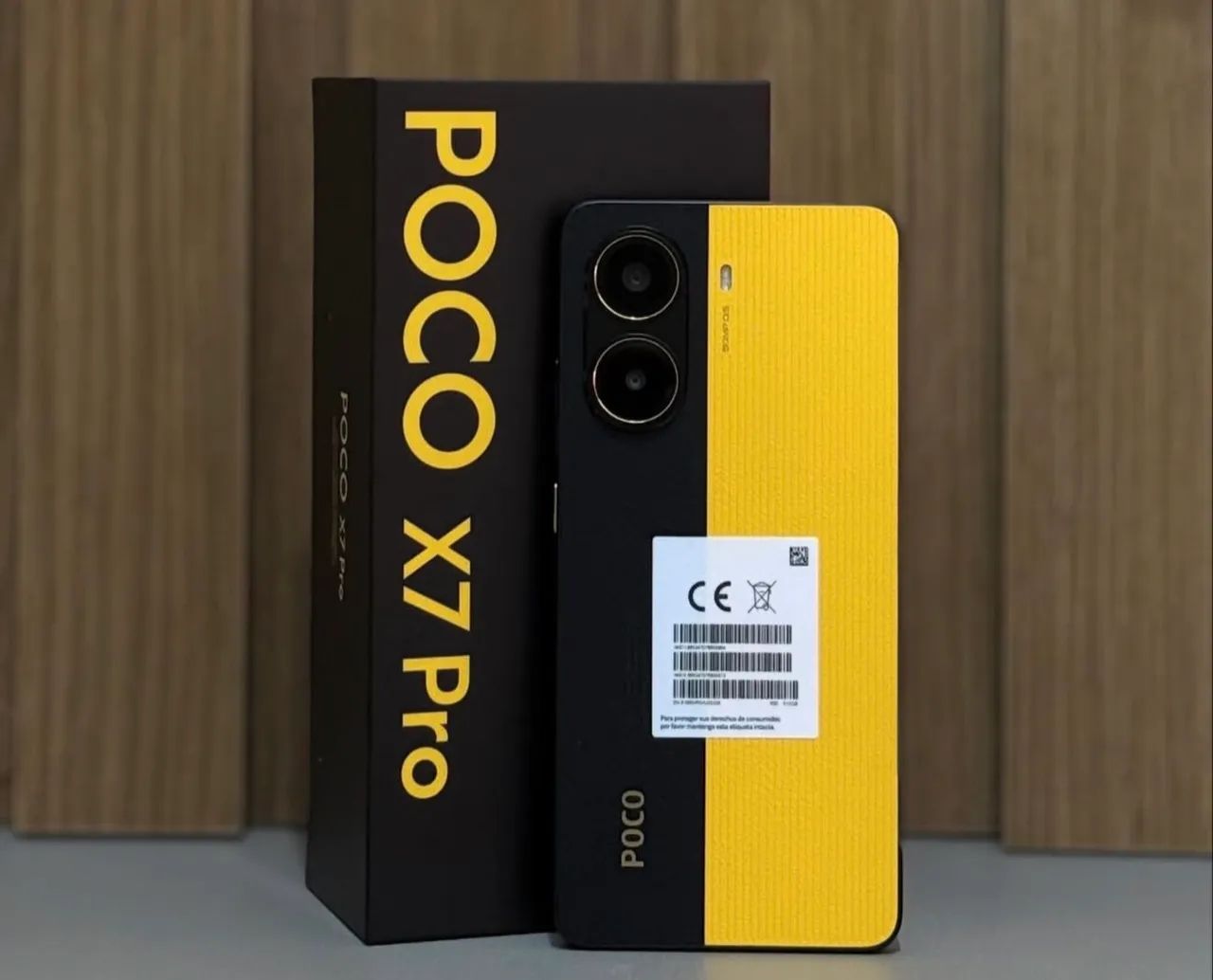 Xiaomi Poco X7 Pro 5G NFC Versão Global 512gb 12gb RAM Preto