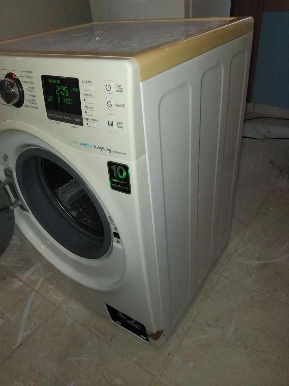 Lavadora lava e seca Samsung 8.5 kg funcionando perfeitamente  - Foto 2