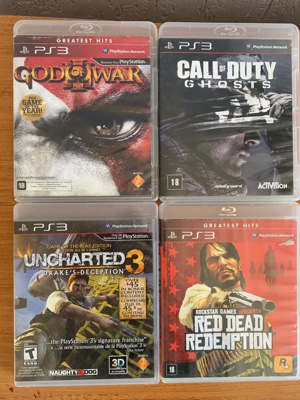 4 jogos de ps3 originais - Jogos de Vídeo Game - Cajazeiras de