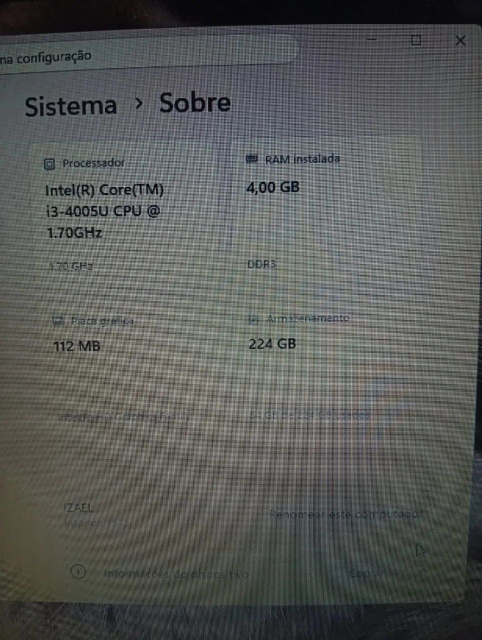 Notebook Dell
