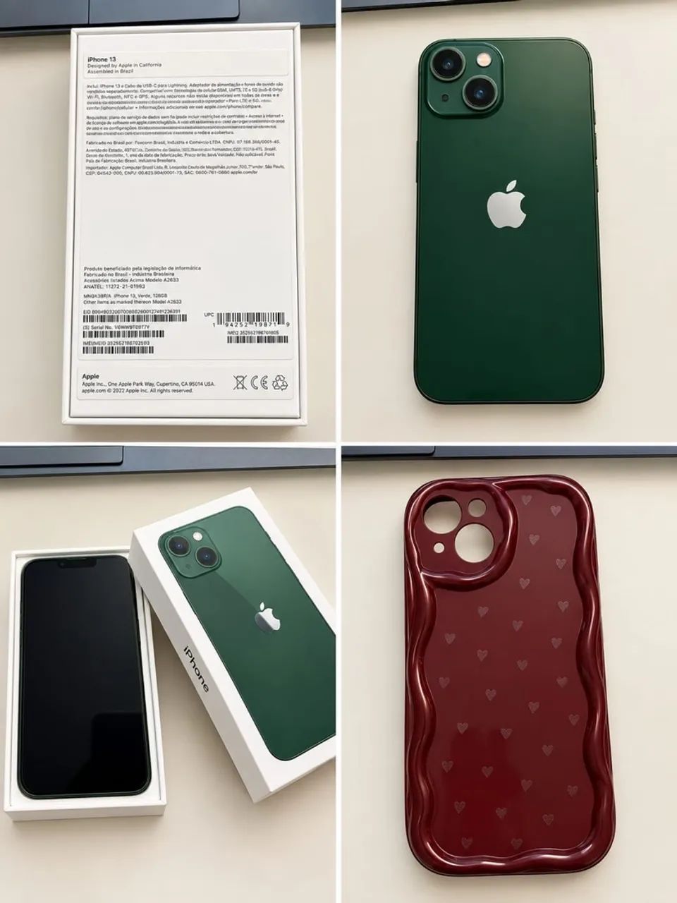 iPhone 13 - verde - 128gb - Foto 2