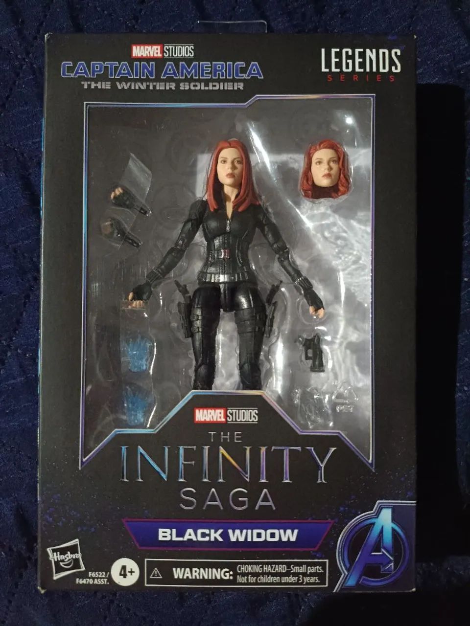 Viúva Negra Marvel Legends Infinity Saga