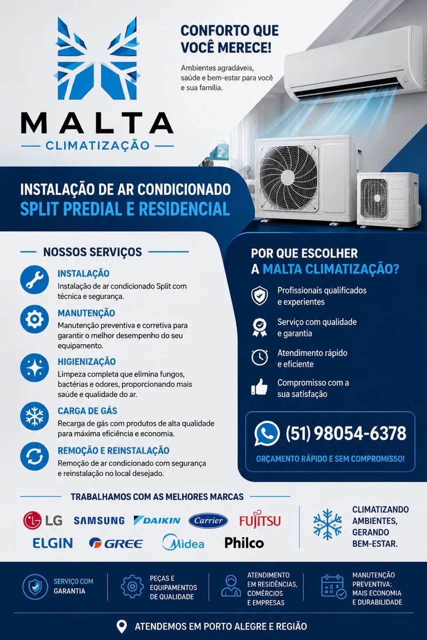 Ar condicionado split 
