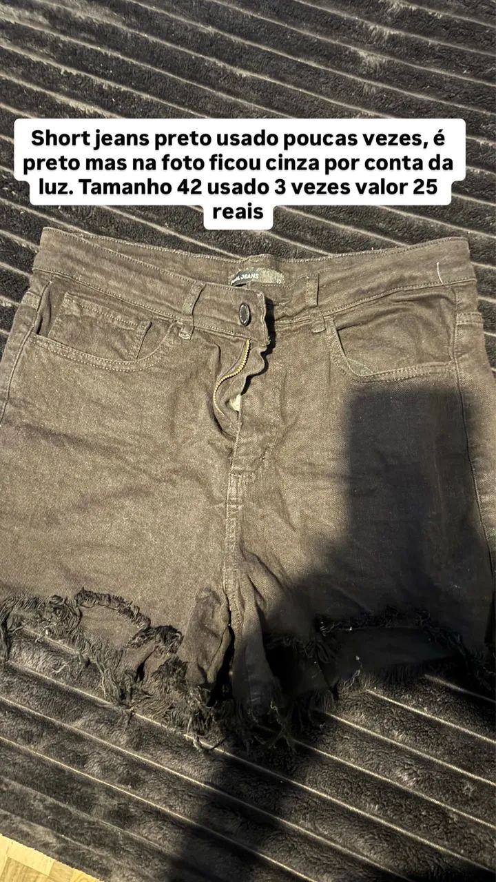 Roupas praticamente novas 
