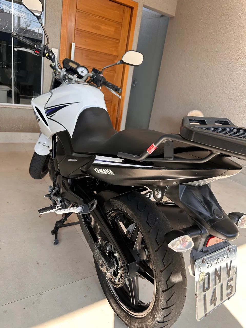 Fazer 250cc Blueflex Branca - Foto 3