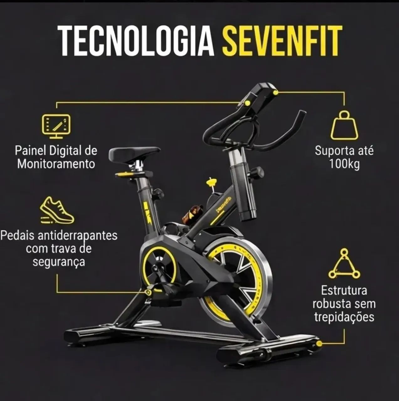 Bicicleta Ergometrica Nova Lacrada