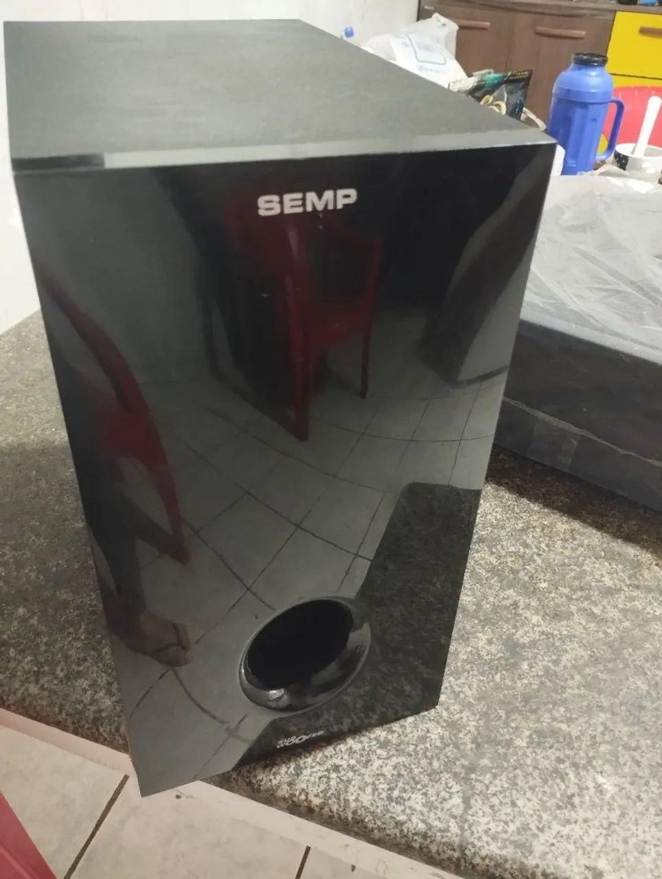 Caixa Acústica SEMP XB4351 (Sub) - Semi Nova, Ideal para Home
