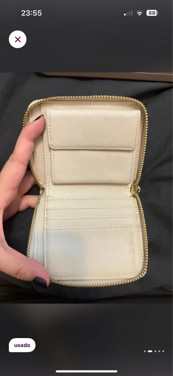 carteira michael kors compacta begel original - Foto 5