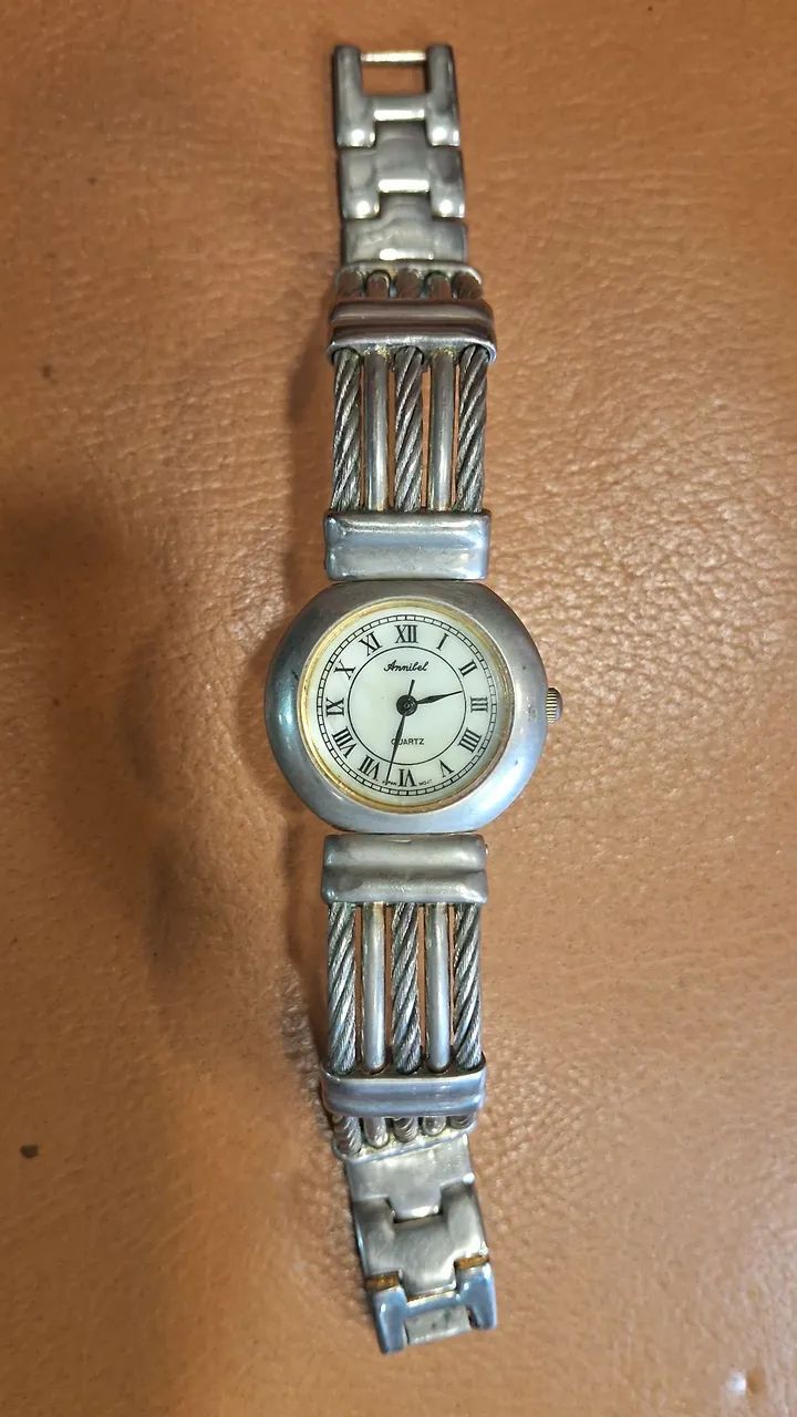 relógio feminino Antigo Annitel Quartz - Foto 2