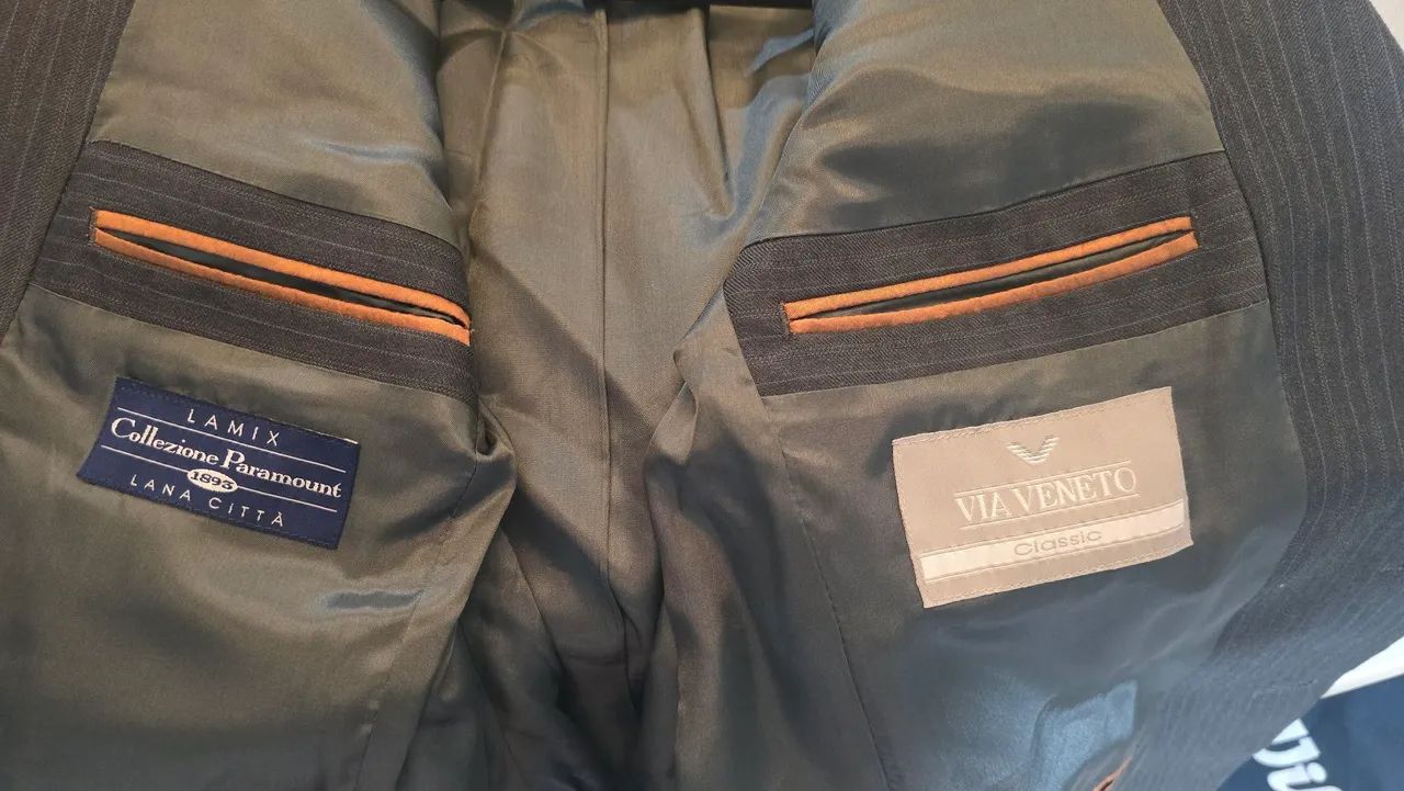 Conjunto via veneto terno e calça classic M - Foto 5