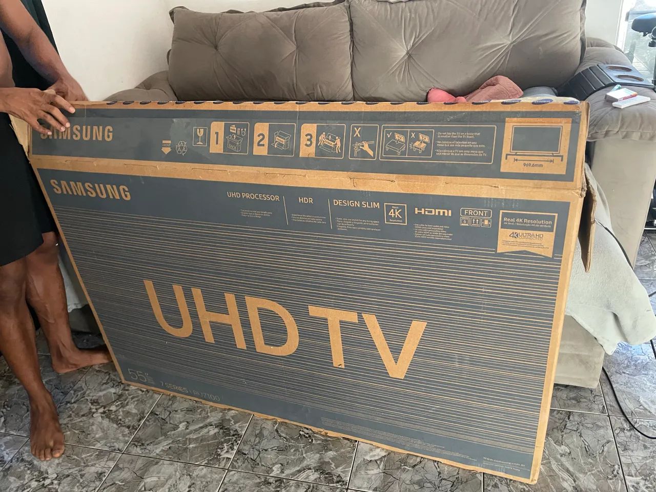 Smart tv 55 polegadas Samsung  - Foto 4