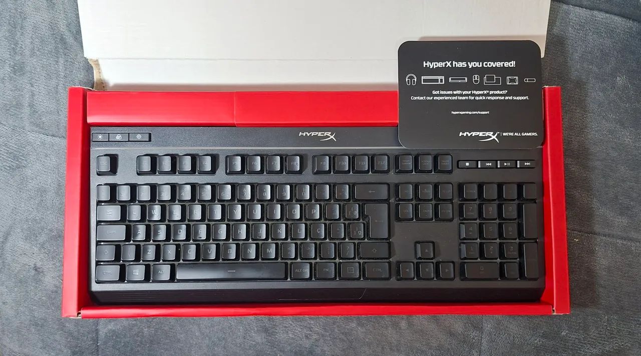Teclado Gamer Hyperx Alloy Core RGB - POUCO USADO - Foto 2