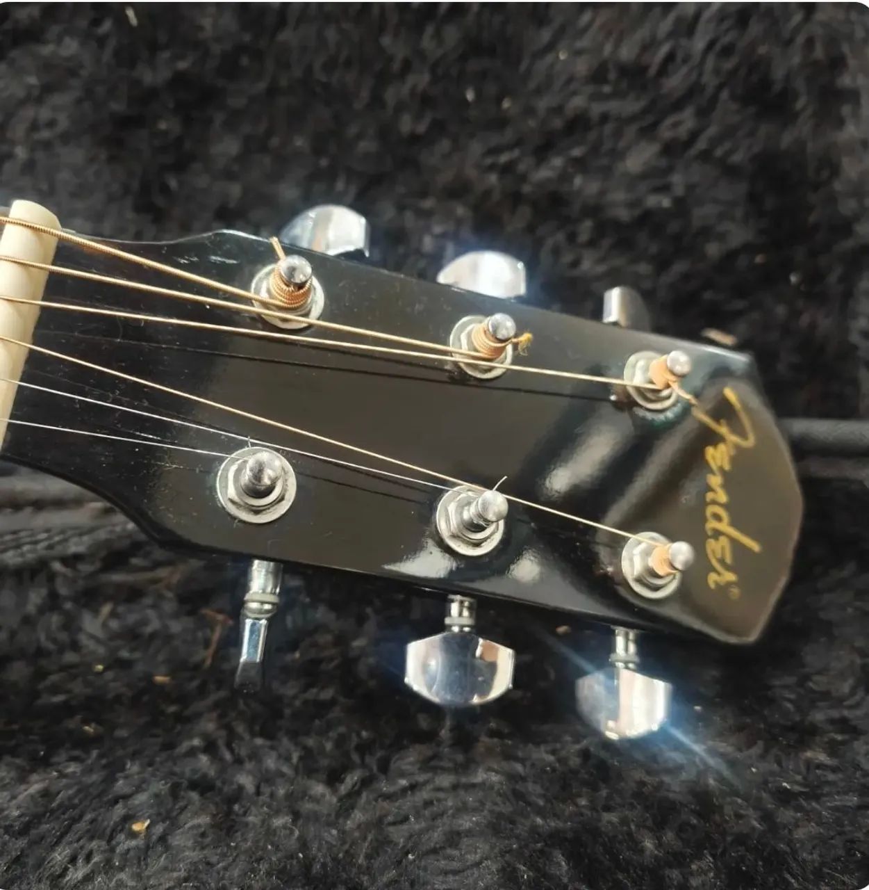 Violão Fender CD-60CE BK! - Foto 5