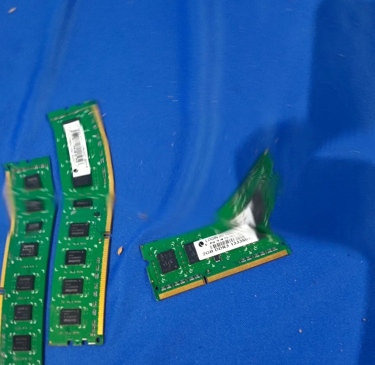 Vendo  peças pra computador memória   e hd - Foto 4