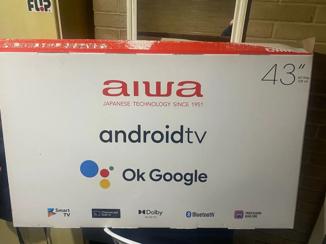 Vendo tv 43 polegadas funciona perfeitamente  - Foto 2