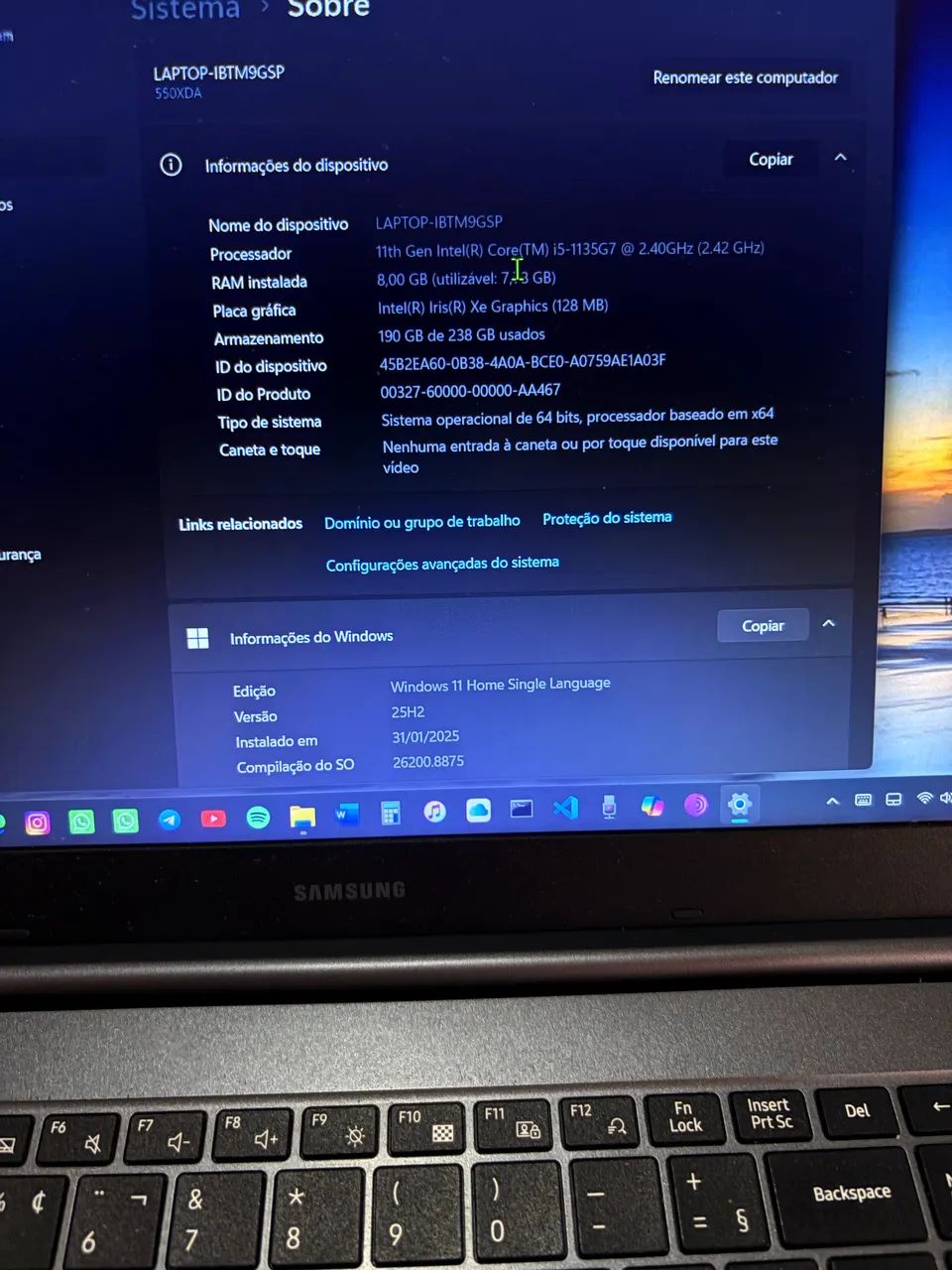 Notebook Samsung i5 - Foto 3