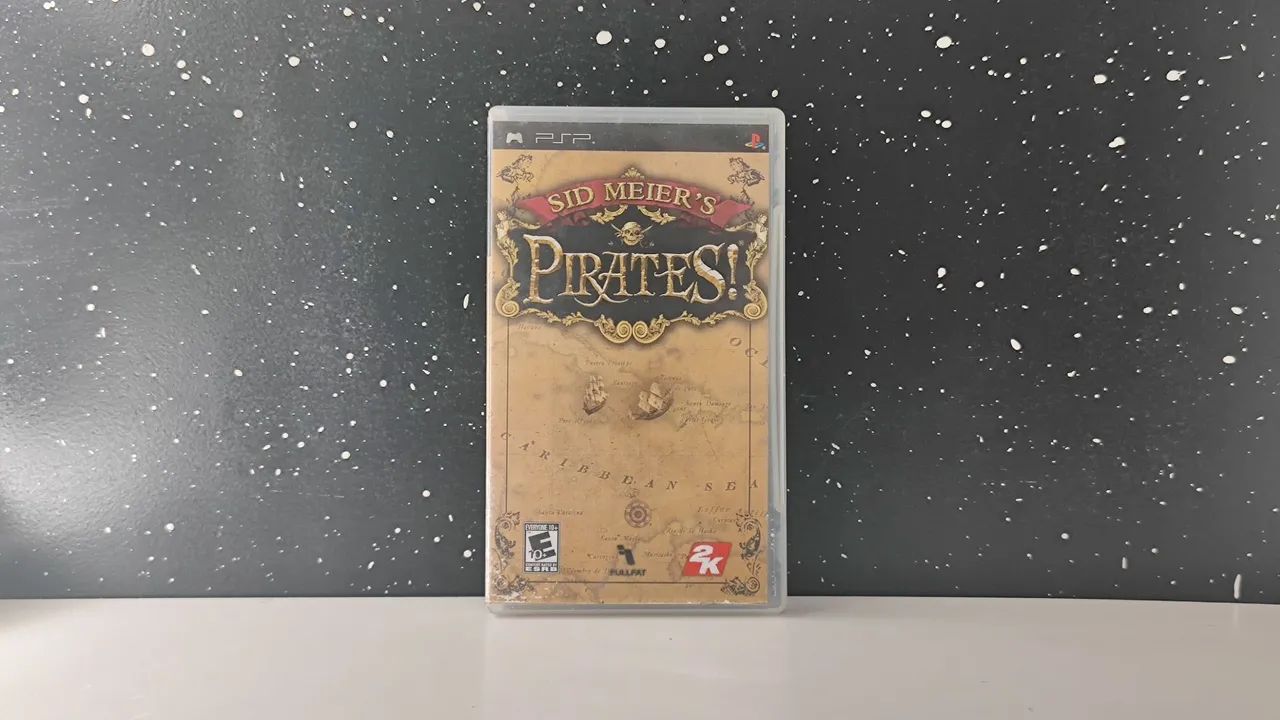 Jogo sid Meier's pirates de psp