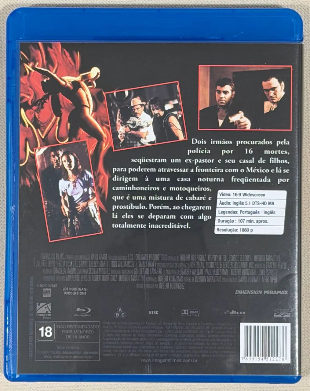BLU-RAY UM DRINK NO INFERNO (ORIGINAL) - Foto 2