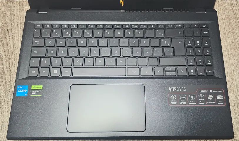 Notebook Gamer Acer Nitro V15 Impecável - RTX 4050 - Foto 3
