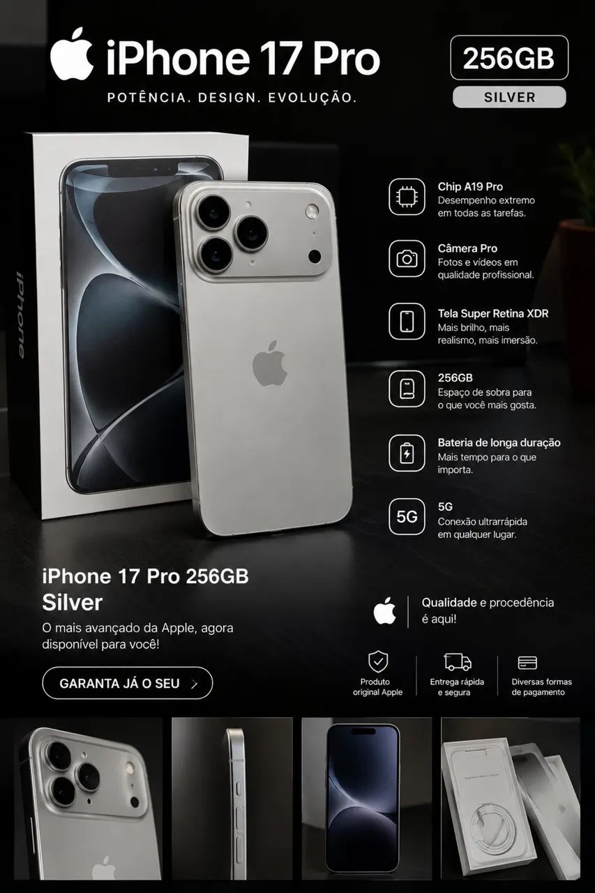 IPHONE 17 PRO 256G 